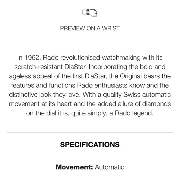 BIG SALE Authentic Rado Unisex Watch - Picture 6 of 8